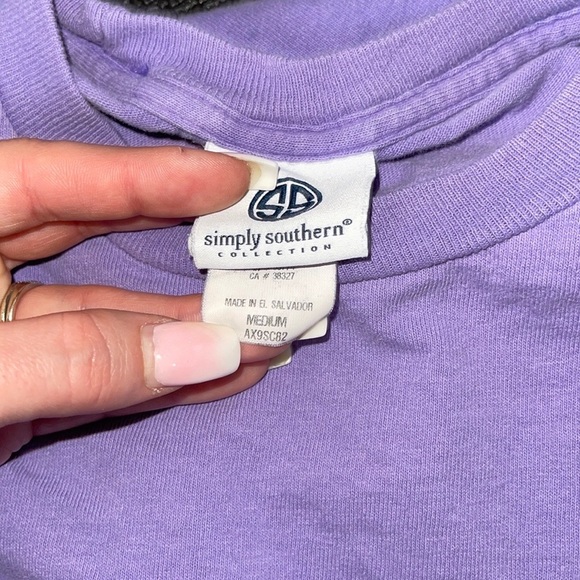 Simply Southern Preppy Collection Long Sleeve Tee - Picture 2 of 4